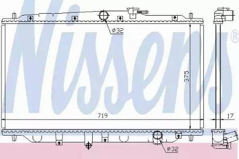 Nissens 63315 - Hladnjak, hladjenje motora www.molydon.hr