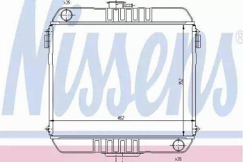 Nissens 63200 - Hladnjak, hladjenje motora www.molydon.hr