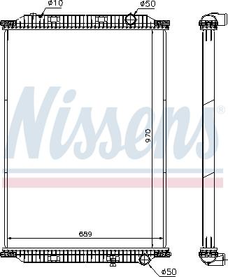 Nissens 637860 - Hladnjak, hladjenje motora www.molydon.hr