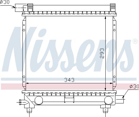 Nissens 62551 - Hladnjak, hladjenje motora www.molydon.hr