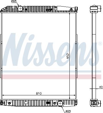 Nissens 626490 - Hladnjak, hladjenje motora www.molydon.hr