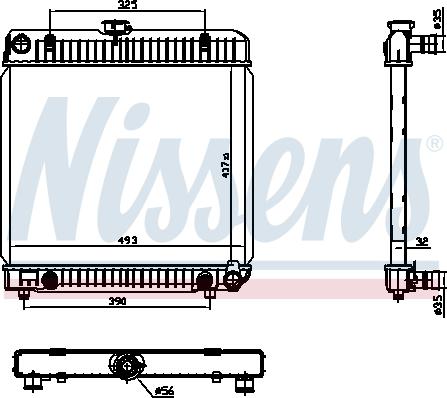 Nissens 62740 - Hladnjak, hladjenje motora www.molydon.hr