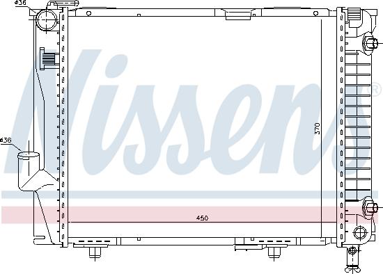 Nissens 62711 - Hladnjak, hladjenje motora www.molydon.hr