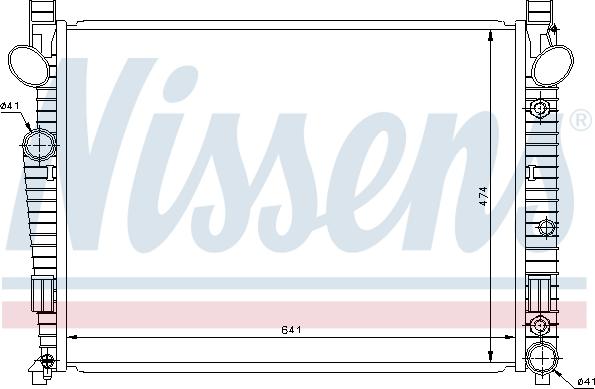 Nissens 62772 - Hladnjak, hladjenje motora www.molydon.hr