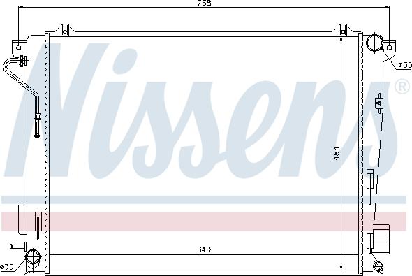 Nissens 67069 - Hladnjak, hladjenje motora www.molydon.hr