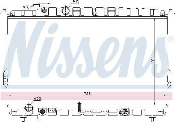 Nissens 67028 - Hladnjak, hladjenje motora www.molydon.hr