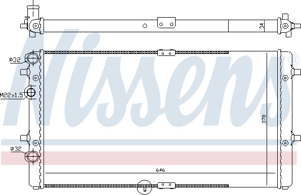 Nissens 690811 - Hladnjak, hladjenje motora www.molydon.hr