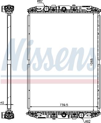 Nissens 67219 - Hladnjak, hladjenje motora www.molydon.hr