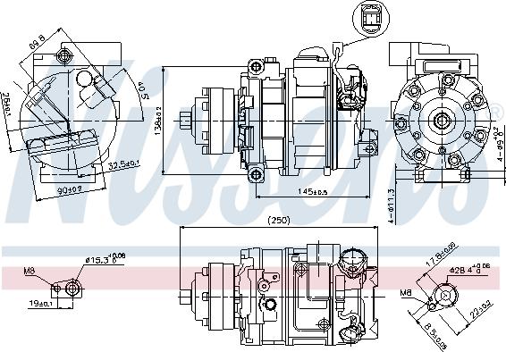 Nissens 89418 - Kompresor, klima-Uređaj www.molydon.hr