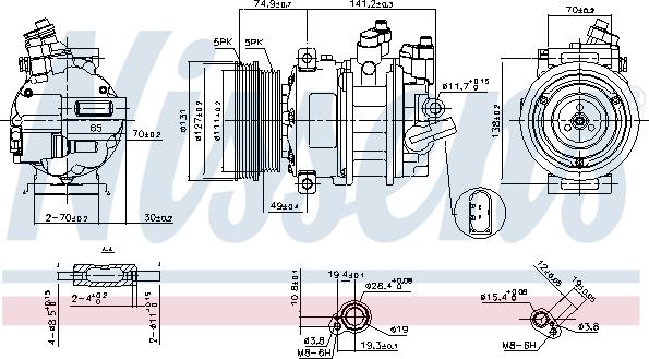 Nissens 89421 - Kompresor, klima-Uređaj www.molydon.hr