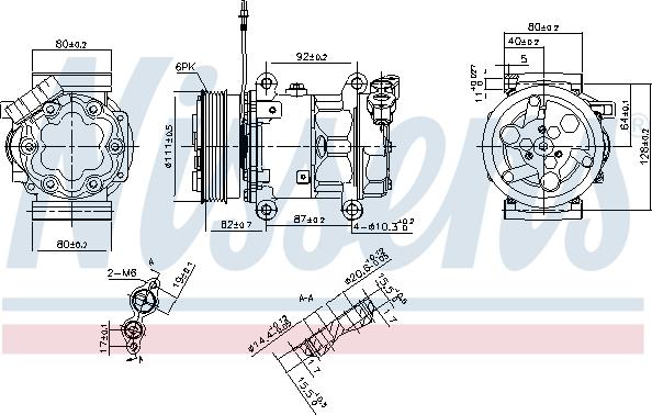 Nissens 89589 - Kompresor, klima-Uređaj www.molydon.hr