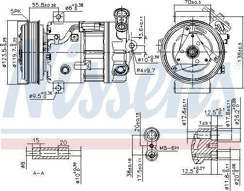 Nissens 89577 - Kompresor, klima-Uređaj www.molydon.hr