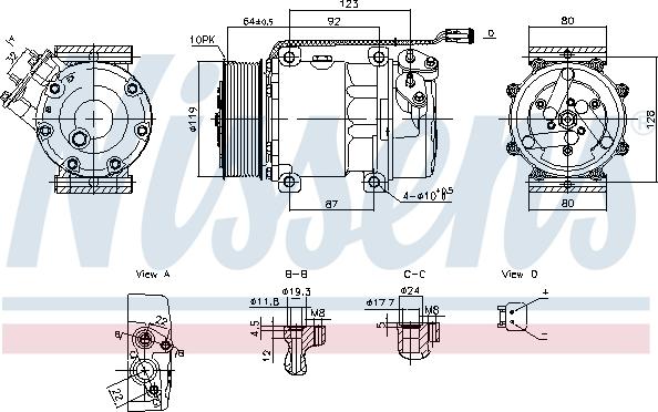 Nissens 890945 - Kompresor, klima-Uređaj www.molydon.hr