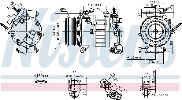 Nissens 890589 - Kompresor, klima-Uređaj www.molydon.hr