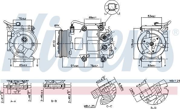 Nissens 890655 - Kompresor, klima-Uređaj www.molydon.hr