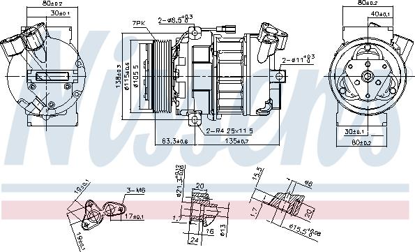 Nissens 890656 - Kompresor, klima-Uređaj www.molydon.hr