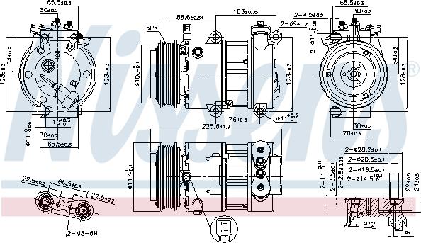 Nissens 890664 - Kompresor, klima-Uređaj www.molydon.hr