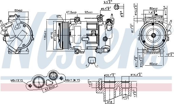 Nissens 890606 - Kompresor, klima-Uređaj www.molydon.hr