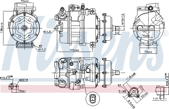 Nissens 890635 - Kompresor, klima-Uređaj www.molydon.hr