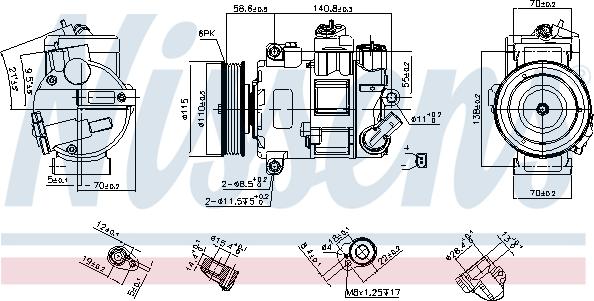 Nissens 890633 - Kompresor, klima-Uređaj www.molydon.hr