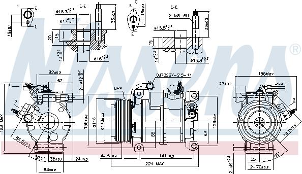 Nissens 890169 - Kompresor, klima-Uređaj www.molydon.hr