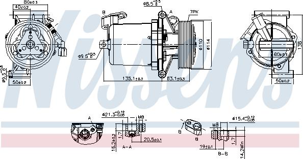 Nissens 890172 - Kompresor, klima-Uređaj www.molydon.hr