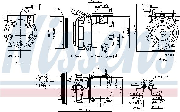 Nissens  89085 - Kompresor, klima-Uređaj www.molydon.hr