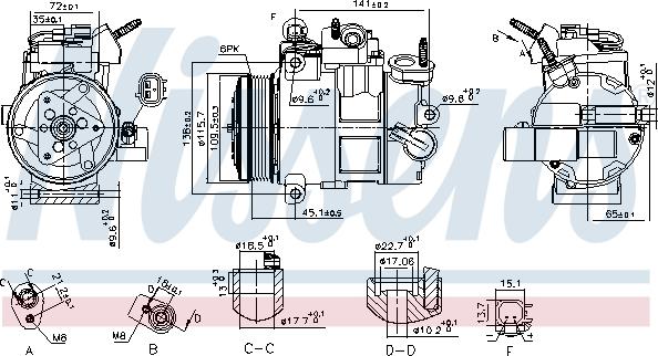 Nissens 890800 - Kompresor, klima-Uređaj www.molydon.hr