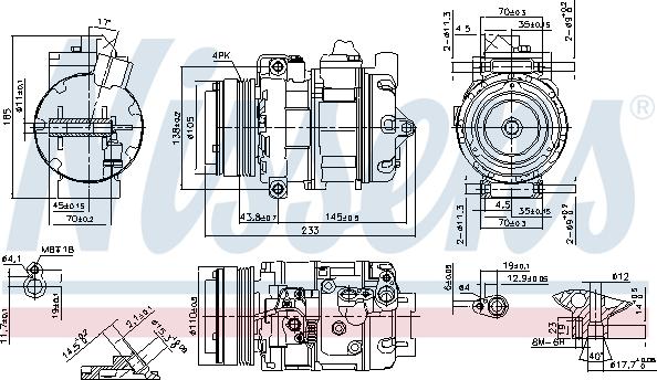 Nissens 890292 - Kompresor, klima-Uređaj www.molydon.hr