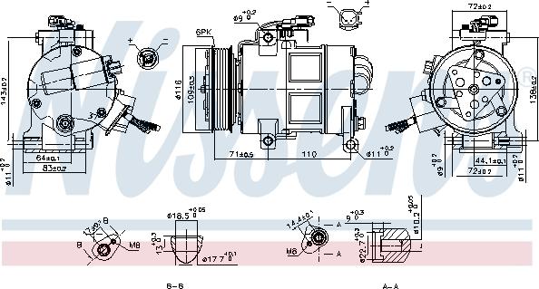 Nissens 890249 - Kompresor, klima-Uređaj www.molydon.hr