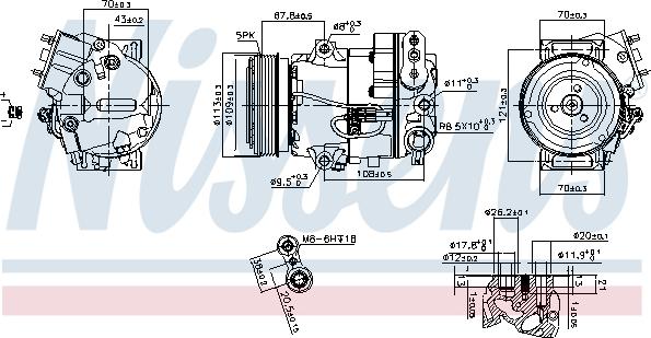 Nissens 890266 - Kompresor, klima-Uređaj www.molydon.hr