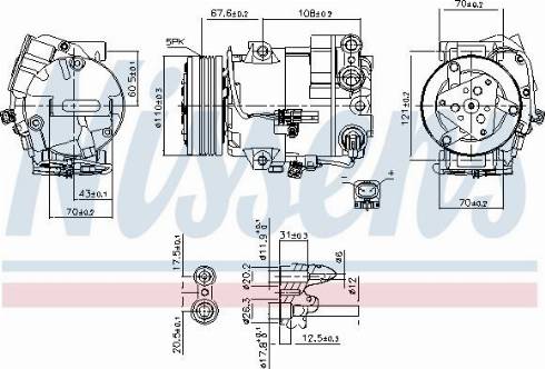 Nissens 890268 - Kompresor, klima-Uređaj www.molydon.hr