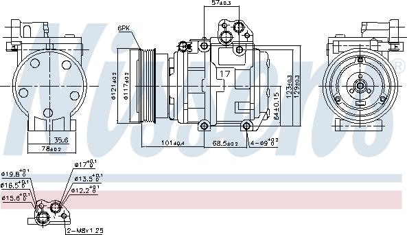 Nissens 890234 - Kompresor, klima-Uređaj www.molydon.hr