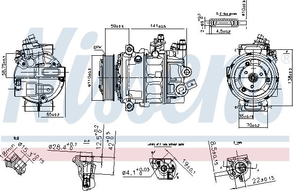 Nissens 890754 - Kompresor, klima-Uređaj www.molydon.hr