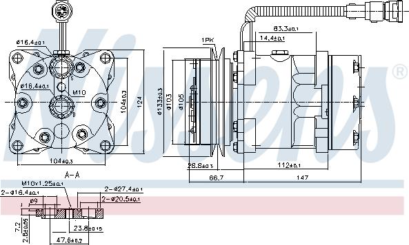 Nissens 89078 - Kompresor, klima-Uređaj www.molydon.hr