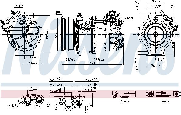 Nissens 891004 - Kompresor, klima-Uređaj www.molydon.hr