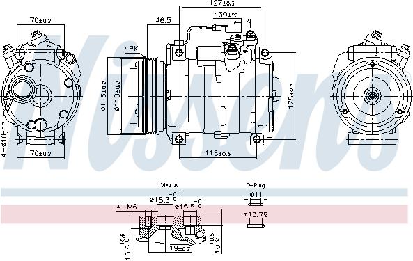 Nissens 891005 - Kompresor, klima-Uređaj www.molydon.hr