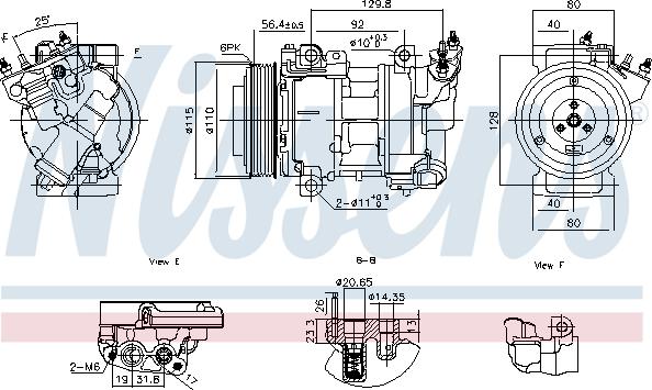 Nissens 891016 - Kompresor, klima-Uređaj www.molydon.hr