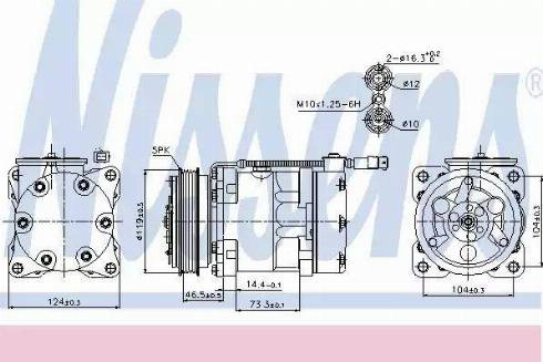 Nissens 89110 - Kompresor, klima-Uređaj www.molydon.hr