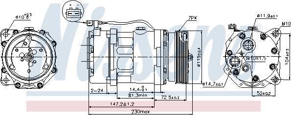 Nissens 89118 - Kompresor, klima-Uređaj www.molydon.hr