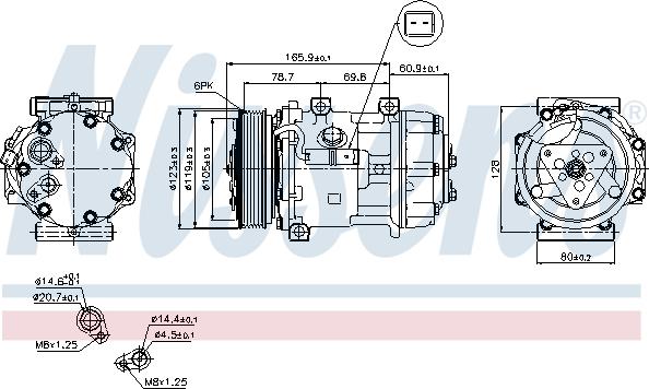 Nissens 89136 - Kompresor, klima-Uređaj www.molydon.hr