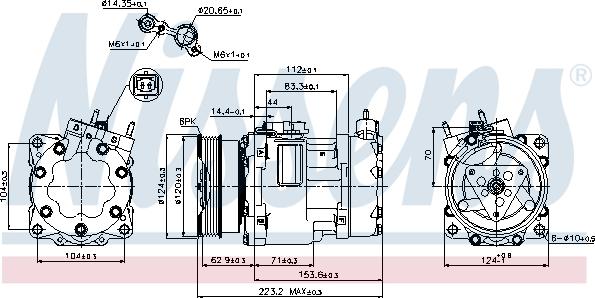 Nissens 89178 - Kompresor, klima-Uređaj www.molydon.hr