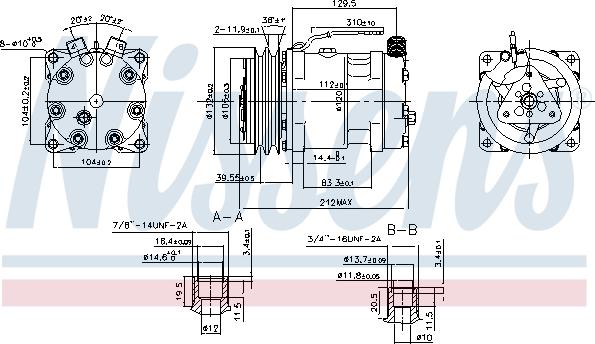 Nissens 89813 - Kompresor, klima-Uređaj www.molydon.hr