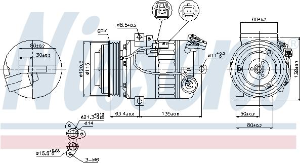 Nissens 89394 - Kompresor, klima-Uređaj www.molydon.hr