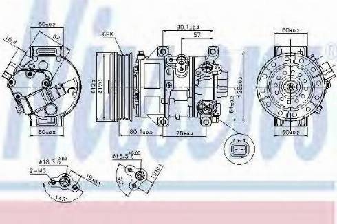 Nissens 89345 - Kompresor, klima-Uređaj www.molydon.hr