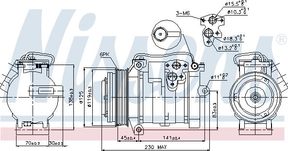 Nissens 89315 - Kompresor, klima-Uređaj www.molydon.hr