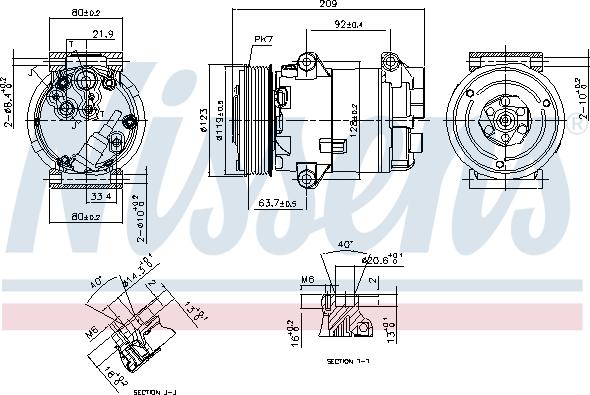 Nissens 89323 - Kompresor, klima-Uređaj www.molydon.hr