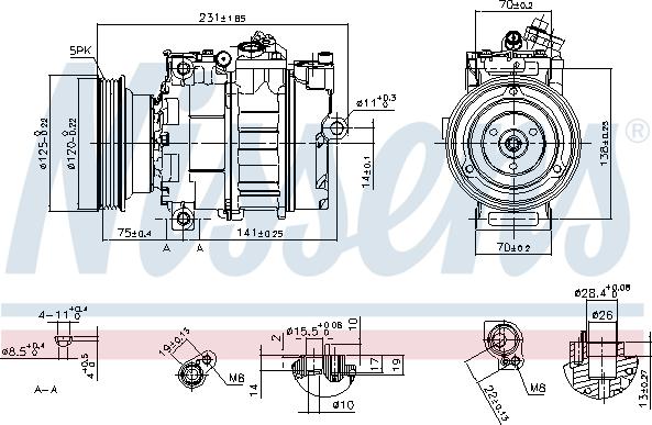 Nissens 89232 - Kompresor, klima-Uređaj www.molydon.hr