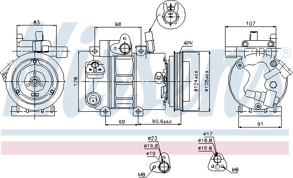 Nissens 89273 - Kompresor, klima-Uređaj www.molydon.hr