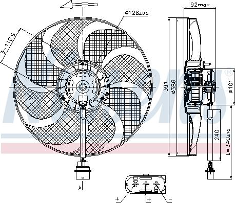 Nissens 85690 - Ventilator, hladjenje motora www.molydon.hr